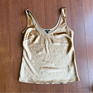 Express‎ Bronze Colored Sleeveless Tank Top